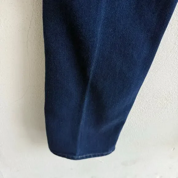 Vtg 70s Lee Jeans 202 Series Mens 32 x 32 USA Made Denim Dark Blue Straight Leg